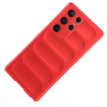Заредете изображение във визуализатора на галерията – Magic Shield Case for Samsung Galaxy S23 Ultra flexible armored cover red
