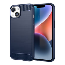 Заредете изображение във визуализатора на галерията – CARBON CASE IPHONE 14 MAX BLUE
