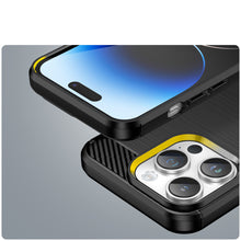 Заредете изображение във визуализатора на галерията – CARBON CASE IPHONE 14 PRO BLACK
