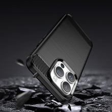 Заредете изображение във визуализатора на галерията – CARBON CASE IPHONE 14 PRO MAX BLACK
