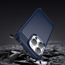 Заредете изображение във визуализатора на галерията – CARBON CASE IPHONE 14 PRO MAX BLUE

