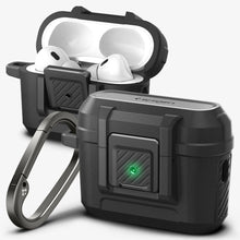 Заредете изображение във визуализатора на галерията – Spigen LOCK FIT AIRPODS PRO 1/2 MATTE BLACK
