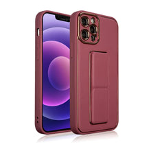 Заредете изображение във визуализатора на галерията – New Kickstand Case case for iPhone 13 Pro with stand red - TopMag
