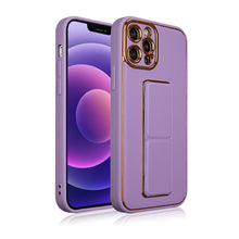 Заредете изображение във визуализатора на галерията – New Kickstand Case case for iPhone 13 Pro with stand purple - TopMag
