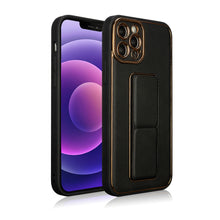 Заредете изображение във визуализатора на галерията – New Kickstand Case case for iPhone 12 Pro with stand black - TopMag
