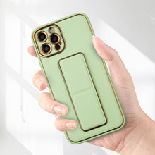 Заредете изображение във визуализатора на галерията – New Kickstand Case case for iPhone 12 Pro with stand purple - TopMag
