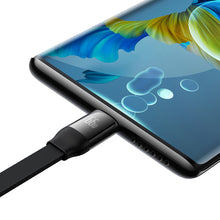 Заредете изображение във визуализатора на галерията – Baseus Bright Mirror 2 retractable cable 3in1 USB Type A - micro USB + Lightning + USB Type C 66W 1.1m black (CAMJ010101) - TopMag
