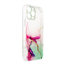 Заредете изображение във визуализатора на галерията – Marble Case for iPhone 12 Pro Gel Cover Mint Marble - TopMag
