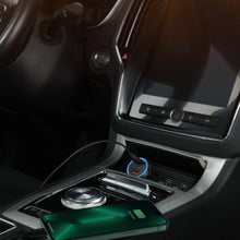 Заредете изображение във визуализатора на галерията – Baseus Golden Contactor Pro USB-A car charger + 2x USB-C 65W dark gray (CGJP010013) - TopMag

