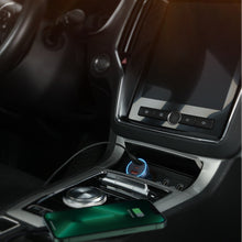 Заредете изображение във визуализатора на галерията – Baseus Golden Contactor Pro USB-A car charger + 2x USB-C 65W blue (CGJP010003) - TopMag
