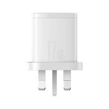 Заредете изображение във визуализатора на галерията – Baseus Compact charger 3x USB 17W UK plug white (CCXJ020302) - TopMag
