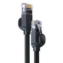 Заредете изображение във визуализатора на галерията – Baseus high Speed Six types of RJ45 Gigabit network cable (flat cable)1.5m Black - TopMag
