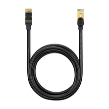 Заредете изображение във визуализатора на галерията – Baseus Speed Seven High Speed Network Cable RJ45 10Gbps 3m Black (WKJS010401) - TopMag
