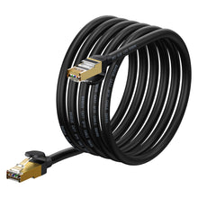 Заредете изображение във визуализатора на галерията – Baseus Speed Seven High Speed Network Cable RJ45 10Gbps 3m Black (WKJS010401) - TopMag
