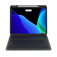 Заредете изображение във визуализатора на галерията – Baseus Brilliance case with keyboard for tablet 12.9 "black (ARJK000113) - TopMag
