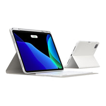 Заредете изображение във визуализатора на галерията – Baseus Brilliance case with keyboard for tablet 12.9 "white (ARJK000102) - TopMag

