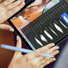 Заредете изображение във визуализатора на галерията – Stoyobe Colorful Sleeve case for Apple Pencil 2 case overlay stylus case blue - TopMag
