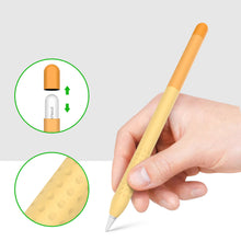 Заредете изображение във визуализатора на галерията – Stoyobe Colorful Sleeve case for Apple Pencil 2 case overlay case for the stylus orange - TopMag
