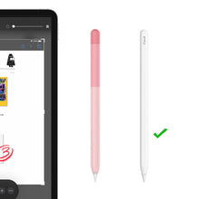 Заредете изображение във визуализатора на галерията – Stoyobe Colorful Sleeve case for Apple Pencil 2 case overlay case for a stylus pink - TopMag
