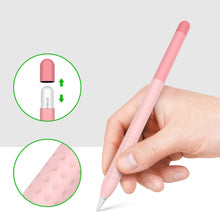 Заредете изображение във визуализатора на галерията – Stoyobe Colorful Sleeve case for Apple Pencil 2 case overlay case for a stylus pink - TopMag
