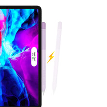 Заредете изображение във визуализатора на галерията – Stoyobe Colorful Sleeve case for Apple Pencil 2 case overlay stylus case purple - TopMag
