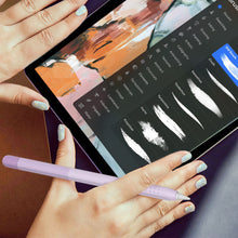Заредете изображение във визуализатора на галерията – Stoyobe Colorful Sleeve case for Apple Pencil 2 case overlay stylus case purple - TopMag
