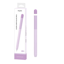 Заредете изображение във визуализатора на галерията – Stoyobe Colorful Sleeve case for Apple Pencil 2 case overlay stylus case purple - TopMag
