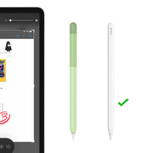 Заредете изображение във визуализатора на галерията – Stoyobe Colorful Sleeve case for Apple Pencil 2 case overlay case for a stylus green - TopMag
