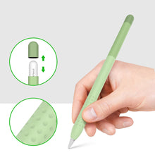 Заредете изображение във визуализатора на галерията – Stoyobe Colorful Sleeve case for Apple Pencil 2 case overlay case for a stylus green - TopMag
