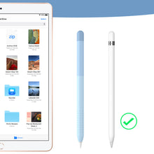 Заредете изображение във визуализатора на галерията – Stoyobe Colorful Sleeve case for Apple Pencil 1 case overlay stylus case blue - TopMag
