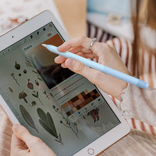 Заредете изображение във визуализатора на галерията – Stoyobe Colorful Sleeve case for Apple Pencil 1 case overlay stylus case blue - TopMag

