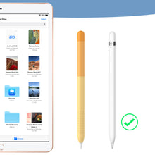 Заредете изображение във визуализатора на галерията – Stoyobe Colorful Sleeve case for Apple Pencil 1 case overlay case for the stylus orange - TopMag
