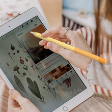 Заредете изображение във визуализатора на галерията – Stoyobe Colorful Sleeve case for Apple Pencil 1 case overlay case for the stylus orange - TopMag
