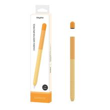 Заредете изображение във визуализатора на галерията – Stoyobe Colorful Sleeve case for Apple Pencil 1 case overlay case for the stylus orange - TopMag
