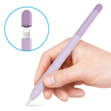 Заредете изображение във визуализатора на галерията – Stoyobe Colorful Sleeve case for Apple Pencil 1 case overlay stylus case purple - TopMag
