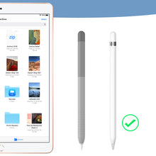 Заредете изображение във визуализатора на галерията – Stoyobe Colorful Sleeve case for Apple Pencil 1 case overlay stylus case gray - TopMag
