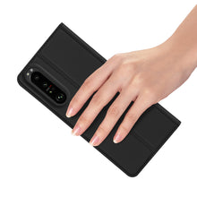 Заредете изображение във визуализатора на галерията – Dux Ducis Skin Pro holster cover flip cover for Sony Xperia 1 IV black - TopMag
