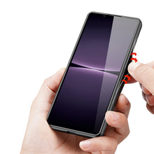 Заредете изображение във визуализатора на галерията – Dux Ducis Fino pouch cover nylon material Sony Xperia 1 IV black - TopMag
