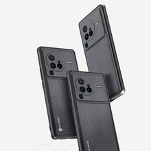 Заредете изображение във визуализатора на галерията – Dux Ducis Fino pouch cover nylon fabric Vivo X80 Pro black - TopMag

