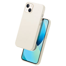 Заредете изображение във визуализатора на галерията – Dux Ducis Roma leather case for iPhone 13 elegant case made of genuine leather white - TopMag
