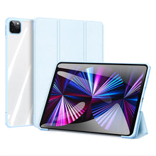Заредете изображение във визуализатора на галерията – Dux Ducis Copa case for iPad Pro 11 '' 2020 / iPad Pro 11 '' 2018 / iPad Pro 11 '' 2021 smart cover with stand blue - TopMag
