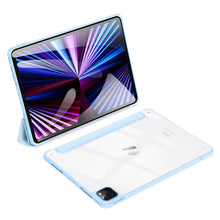 Заредете изображение във визуализатора на галерията – Dux Ducis Copa case for iPad Pro 11 '' 2020 / iPad Pro 11 '' 2018 / iPad Pro 11 '' 2021 smart cover with stand blue - TopMag
