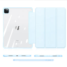 Заредете изображение във визуализатора на галерията – Dux Ducis Copa case for iPad Pro 11 '' 2020 / iPad Pro 11 '' 2018 / iPad Pro 11 '' 2021 smart cover with stand blue - TopMag
