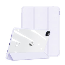Заредете изображение във визуализатора на галерията – Dux Ducis Copa case for iPad Pro 11 '' 2020 / iPad Pro 11 '' 2018 / iPad Pro 11 '' 2021 smart cover with stand purple - TopMag
