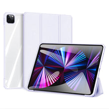 Заредете изображение във визуализатора на галерията – Dux Ducis Copa case for iPad Pro 11 '' 2020 / iPad Pro 11 '' 2018 / iPad Pro 11 '' 2021 smart cover with stand purple - TopMag
