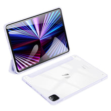 Заредете изображение във визуализатора на галерията – Dux Ducis Copa case for iPad Pro 11 '' 2020 / iPad Pro 11 '' 2018 / iPad Pro 11 '' 2021 smart cover with stand purple - TopMag
