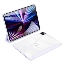 Заредете изображение във визуализатора на галерията – Dux Ducis Copa case for iPad Pro 11 '' 2020 / iPad Pro 11 '' 2018 / iPad Pro 11 '' 2021 smart cover with stand purple - TopMag

