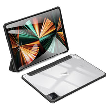 Заредете изображение във визуализатора на галерията – Dux Ducis Copa case for iPad Pro 12.9 '' 2021/2020/2018 smart cover with stand black - TopMag
