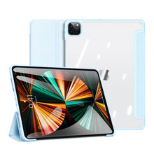 Заредете изображение във визуализатора на галерията – Dux Ducis Copa case for iPad Pro 12.9 '' 2021/2020/2018 smart cover with stand blue - TopMag
