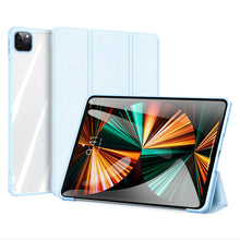 Заредете изображение във визуализатора на галерията – Dux Ducis Copa case for iPad Pro 12.9 '' 2021/2020/2018 smart cover with stand blue - TopMag
